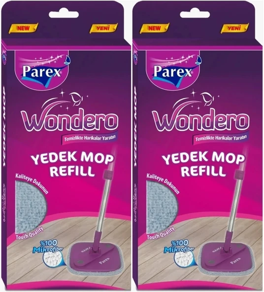 Parex Wondero Yedek Paspas Mop Refill (2 Li Set)