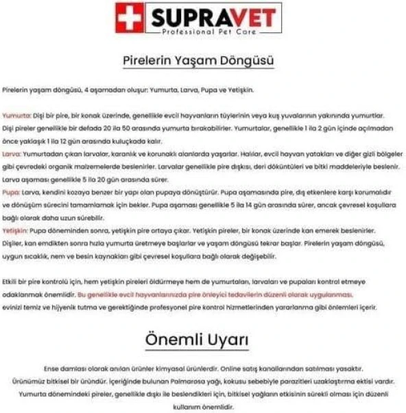 Supravet Kedi Deri ve Tüy Bakım Yağı 1 ml - 2