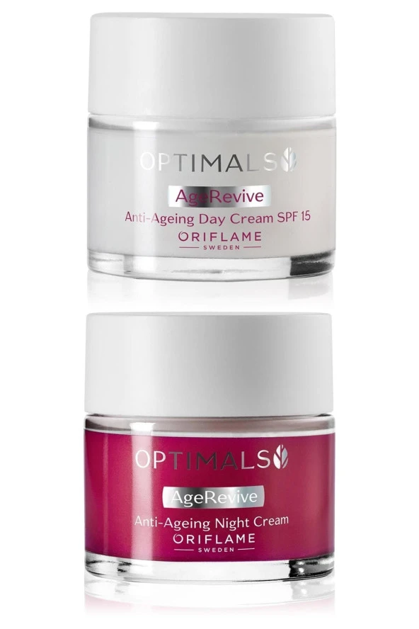 Oriflame Optimals Age Revive Yaşlanma Karşıtı Gündüz Kremi Ve Gece Kremi