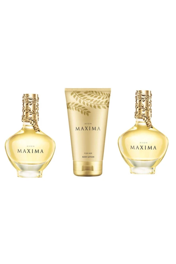 AVON Maxima Edp 50 ml Kadın Parfüm Seti 3'lü