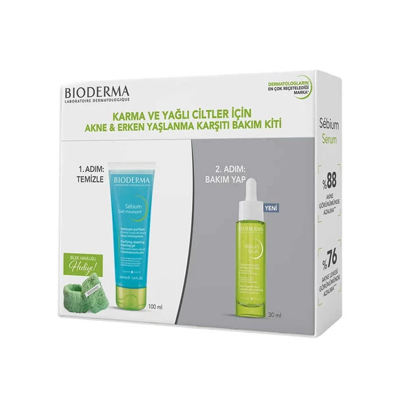 Bioderma Karma ve Yağlı Ciltler İçin Bakım Kiti