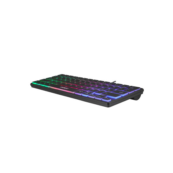 Everest Kb-73m Mınıco Usb Rainbow Aydınlatmalı Q Mini Klavye - 2