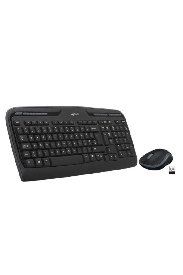 Logitech MK330 Kablosuz Türkçe Q Klavye Mouse Seti - Siyah