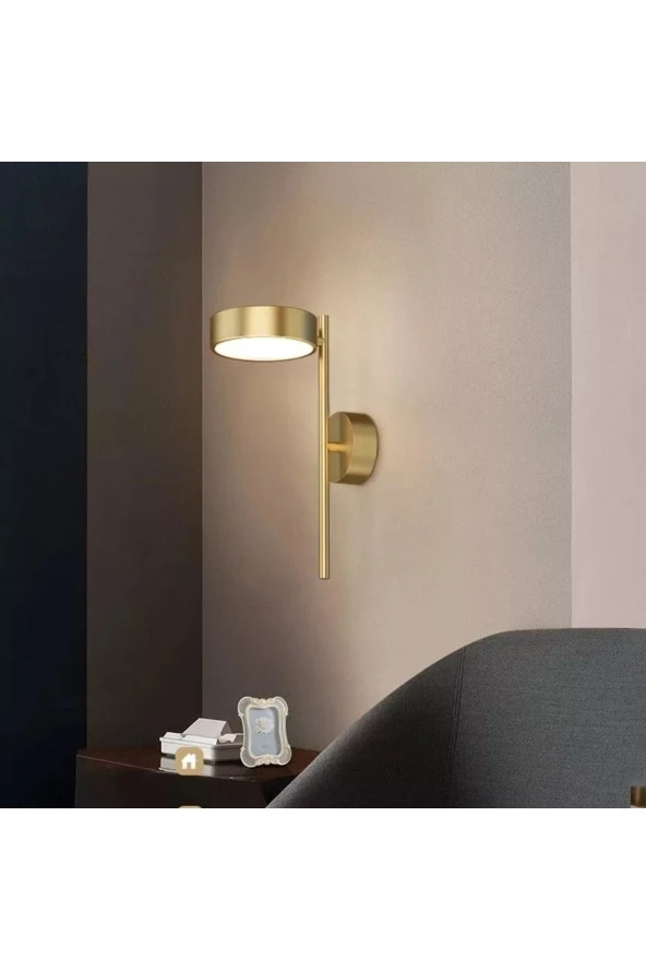SimaAvize Modern Copper Led Aplik