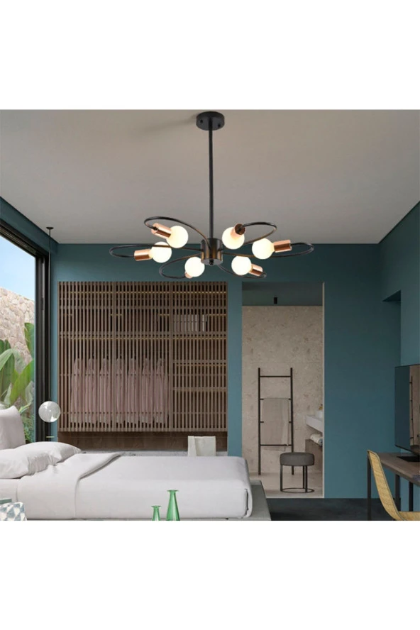 SimaAvize Modern Fixture Avize 6’lı-