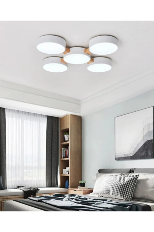 SimaAvize Minimalist Modern Led 5’li Avize--