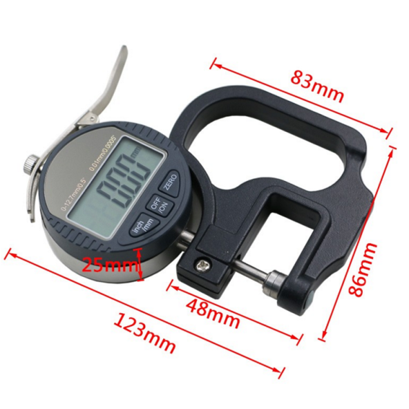 AEK-Tech Dijital Mikrometre 0-12.7mm 0.01mm - Resim 2