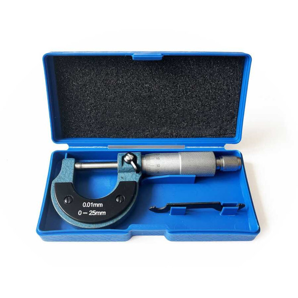 AEK-Tech Mekanik Mikrometre 0-25mm 0.01mm - Resim 6