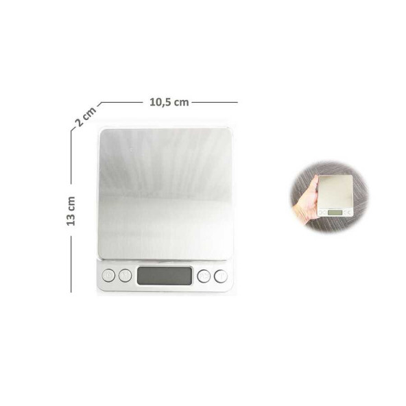 AEK-Tech i2000 Profesyonel Dijital Hassas Terazi 2KG - 3