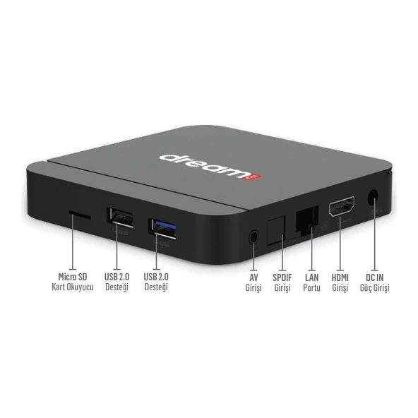 Dreamstar I6 64GB Android TV Box - 3