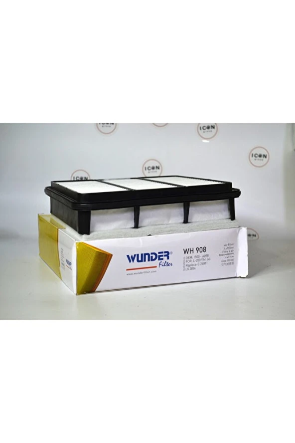 Icon Group - Mitsubishi L-200 Yeni Model 06- Hava Filtresi - Wh 908 - Resim 2