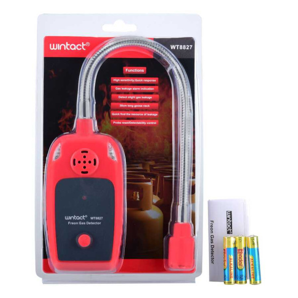 Wintact WT8827 Freon Klima Soğutucu Gaz Kaçak Dedektörü - 4