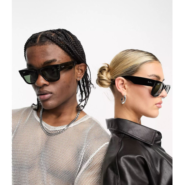 RayBan RB 0840S 901 31 51 Mega Wayfarer Unisex Güneş Gözlüğü - 5