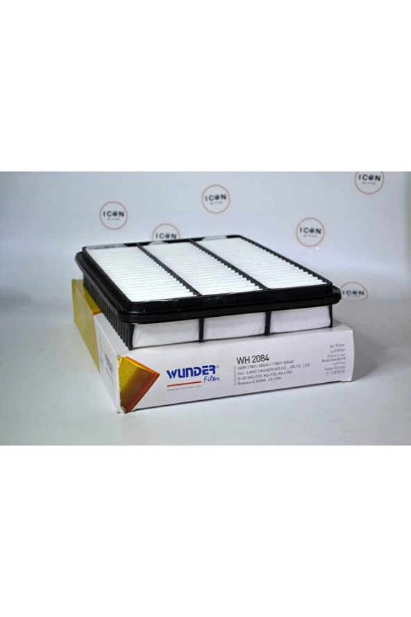 Icon Group - Toyota Land Cruiser (kdj12-grj12) 3.0 D-4d (kdj) Hava Filtresi - Wh 2084