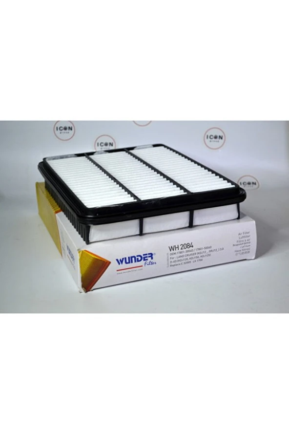 Icon Group - Toyota Land Cruiser (kdj12-grj12) 3.0 D-4d (kdj) Hava Filtresi - Wh 2084 - Resim 2
