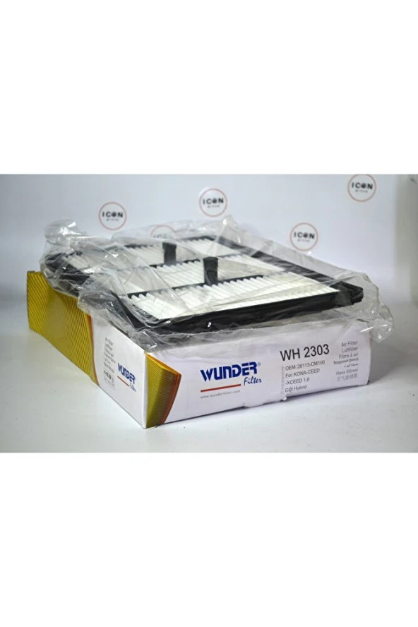Icon Group - Hyundai Kona - Kia Ceed - Xceed 1.6 Gdi Hybrid Hava Filtresi - Wh 2303 - Resim 2