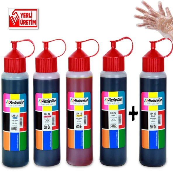 Perfection Hp Officejet 202 150 252 Yazıcı 651 Kartuş Dolum Seti 5x500 Ml 35 000 Sf ürün görseli 1