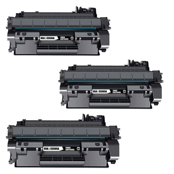 Perfection Hp Ce505a 05a P2035/p2050/p2055 Uyumlu Toner 3 Adet