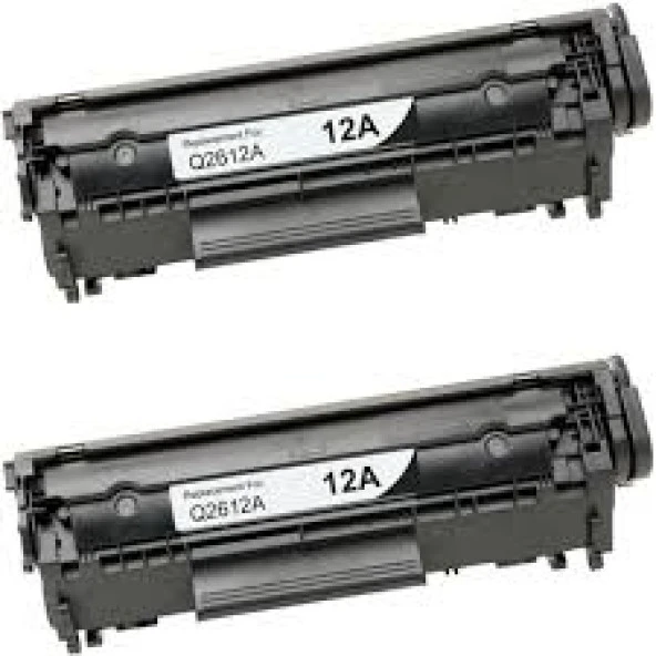 Perfection HP 1015-1018 12A (Q2612A) Siyah Muadil Lazer Toner (2 ADET)