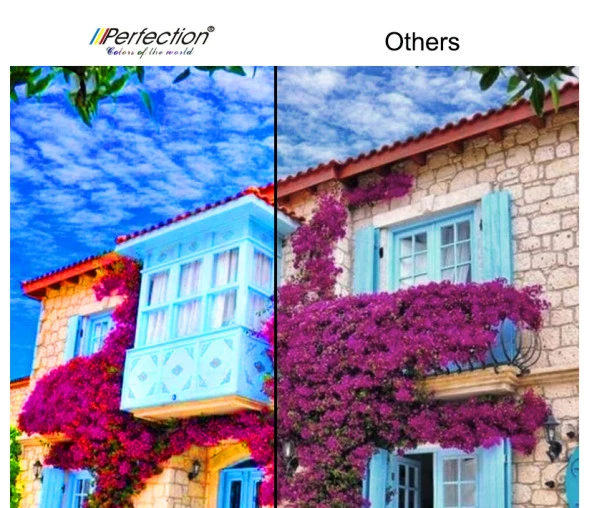 Perfection  Canon Pi̇xma G1400 Uyumlu  Mürekkep Seti̇ 500 ML + 3 x 100 G