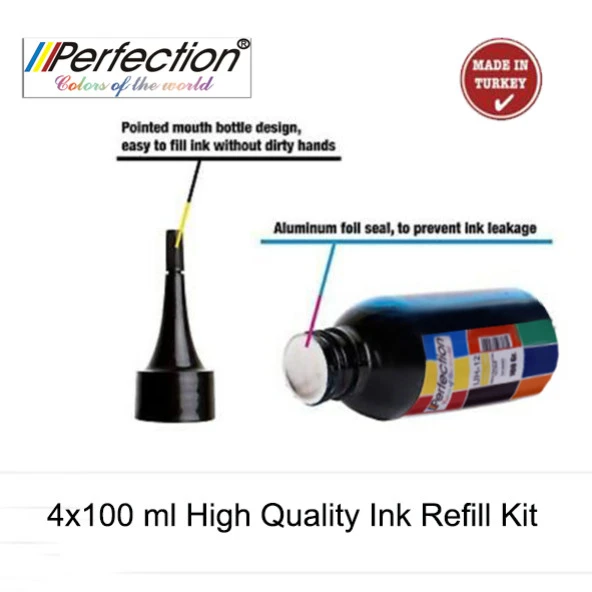 Perfection  HP 920-655-950-951-364 Kartuş Uyumlu Dolum Seti 4 x 500 G