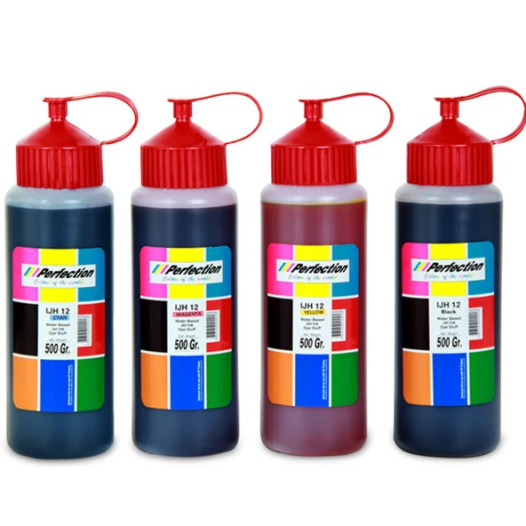 Perfection  HP Ink Tank Yazıcılar Uyumlu Kartuş Dolum Seti 4 x 500 G