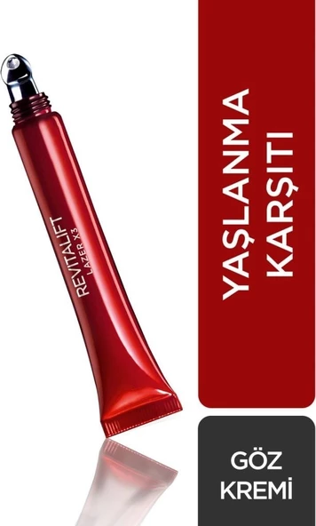 Loreal Paris Revitalift Lazer X3 Yaşlanma Karşıtı Göz Kremi 15 ml