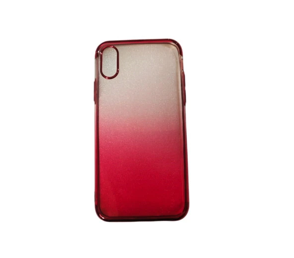 Newface İphone X Uyumlu Marvel Kırmızı Silikon Kılıf