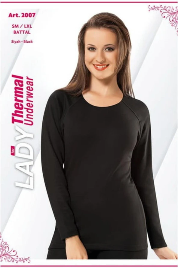 Kota Kadın Siyah Termal Body 2007 ürün görseli