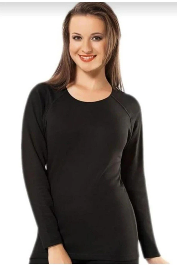 Kota Kadın Siyah Termal Body 2007 - Resim 2