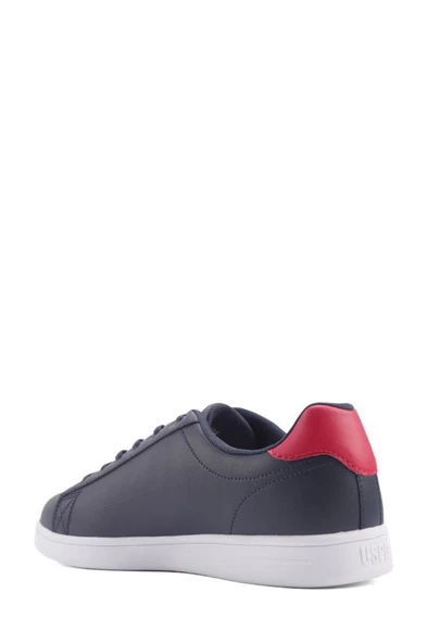 U.S Polo Assn. COSTA 4FX 101501689 Erkek Sneaker Ayakkabı Laci Kırmızı 40-45 - 3