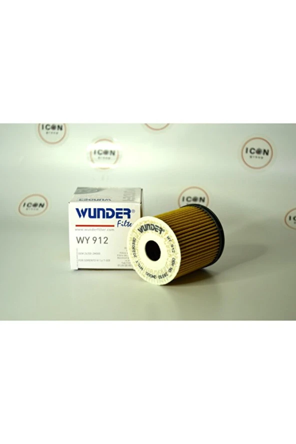 ICON GROUP - Kia Sorento IV 1.6 T-GDi Yağ Filtresi - WY 912 - Resim 4