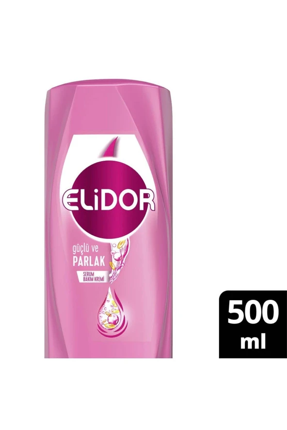 Elidor Saç Serum Bakım Kremi Güçlü ve Parlak Saçlar 500 ml