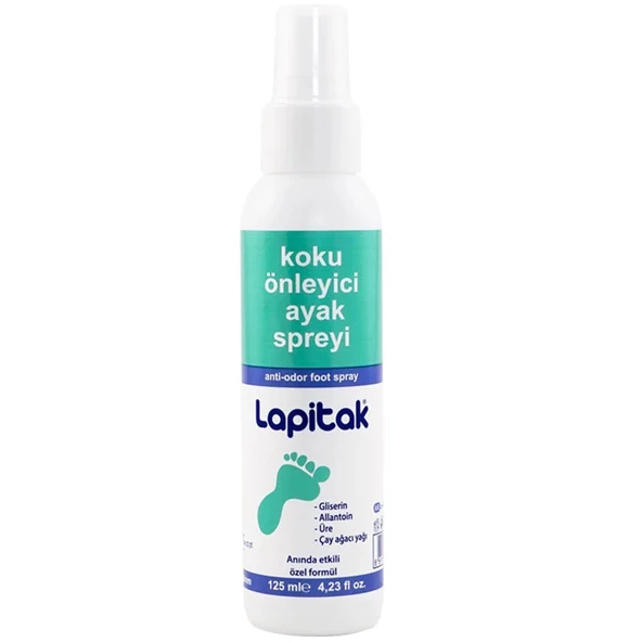 Lapitak Koku Önleyici Ayak Spreyi 125 ml