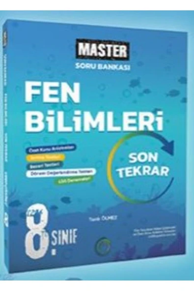 8.sınıf Master Fen Bilimleri Son Tekrar Soru Bankası