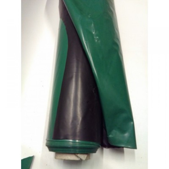 Silaj Örtüsü Siyah-Yeşil 350 Cm 300 Micron 91 Kg. - Resim 2