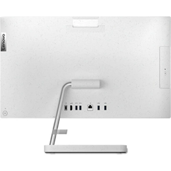 Lenovo Ideacentre Aıo 3 27IAP7 Intel Core I5-12450H 8gb 1tb SSD 1tb HDD Freedos 27 IPS Fhd Beyaz Bilgisayar - Resim 4