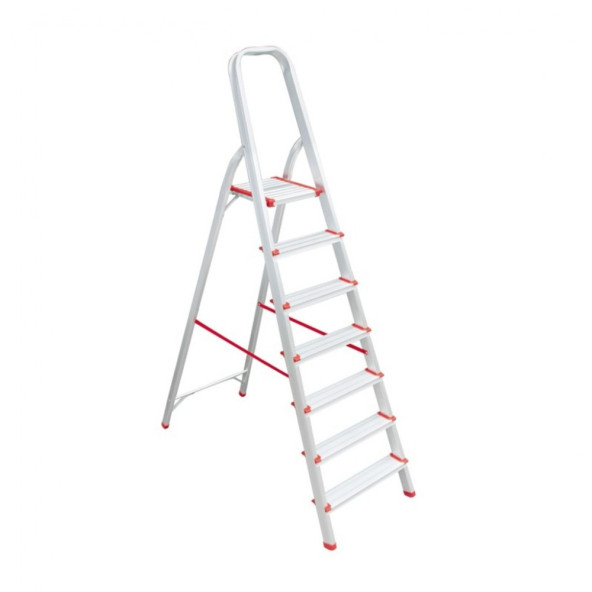 Packtech Ev Tipi Alüminyum Merdiven PT-ETM-80 h:2m - 8 Basamak - 3