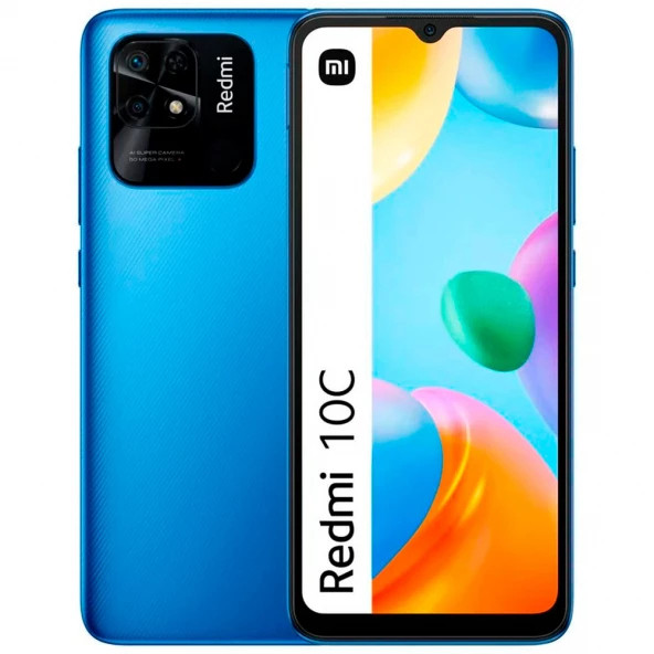 Xiaomi Redmi 10C 64 GB 4 GB Mavi Cep Telefonu