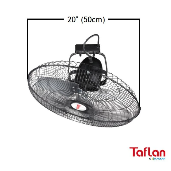 Tavan Tipi Metal 130 Watt Vantilatör 52cm