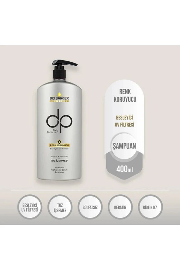 Dp Daily Perfection Bio Barrier Şampuan Renk Koruyucu 400 ml