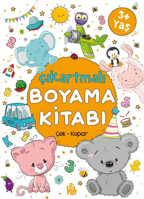 Çıkartmalı Boyama Kitabı / 3 Yaş +