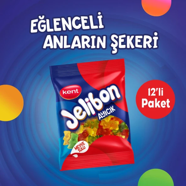 Ayıcık Meyve Sulu Şekerleme 80 Gr - 12'li Paket