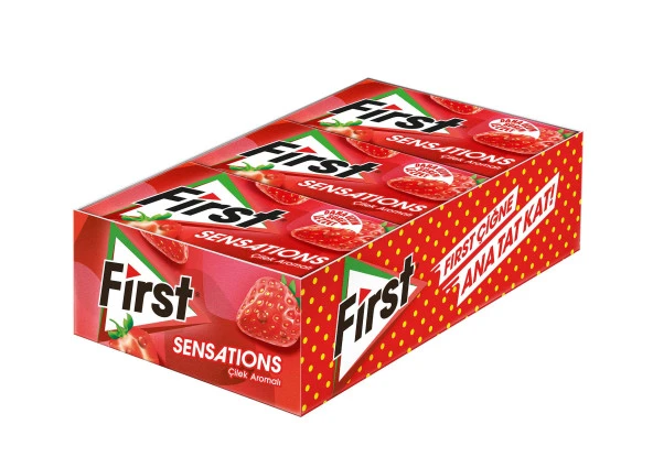 First Sensations Çilek 27gr - 12 Adet - 2