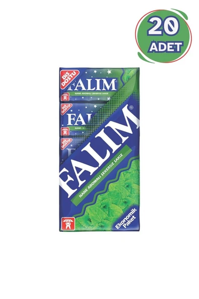 Falım 5'li Paket Nane Aromalı Sakız 35gr 20 ADET