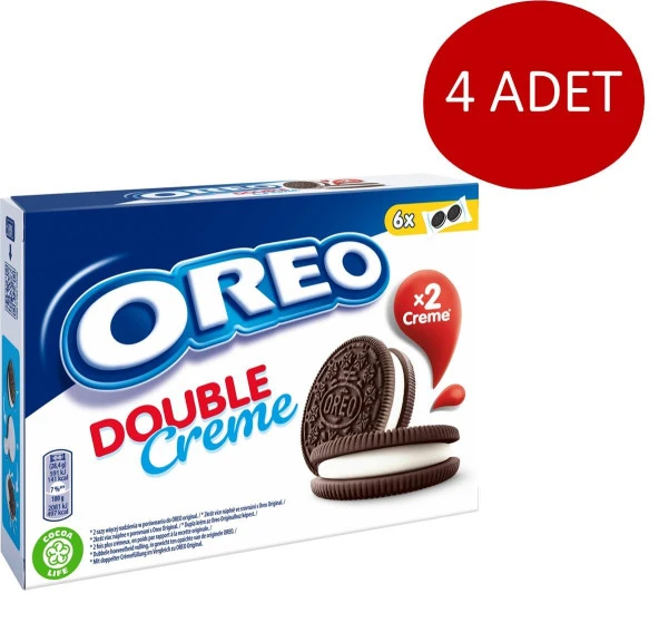 Bisküvi Duble Krema 170 Gr 4’lü Paket