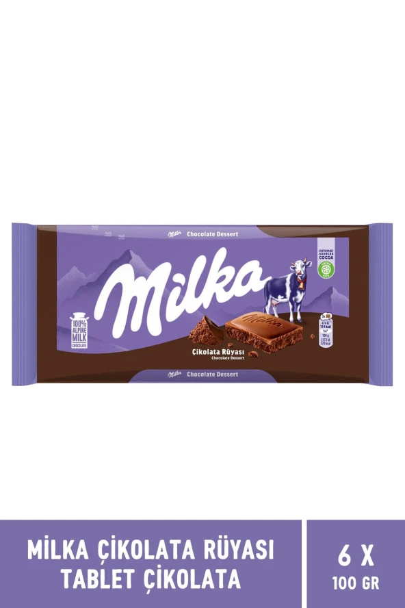 Milka Çikolata Rüyası 100gr - 6 adet