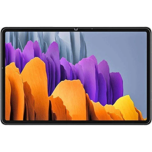 Newface Sam Galaxy T970 Tab S7 Plus 12.4 Uyumlu Tablet Cam Ekran Koruyucu - Resim 2