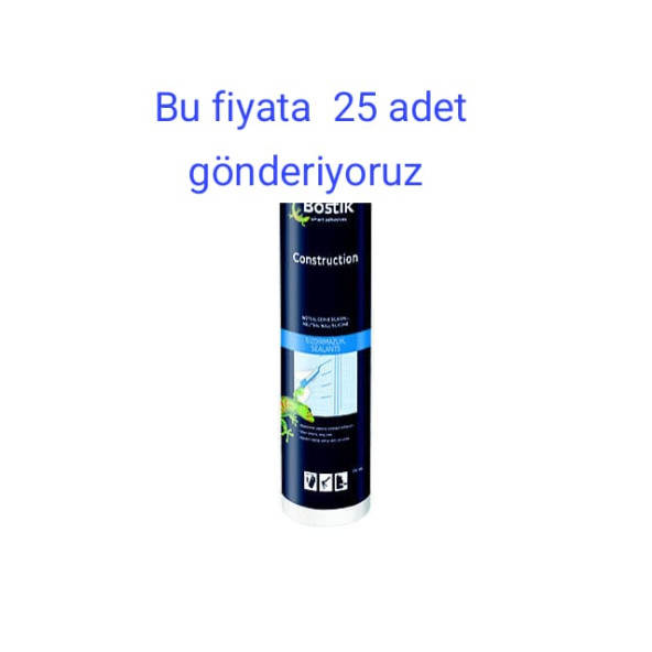 BOSTİK NÖTRAL RAL RENK SİLİKON,25 ADET FİYATIDIR.,310 ML, Nötral SİLİKON,Construction,RALL RENK, Cephe Silikonu