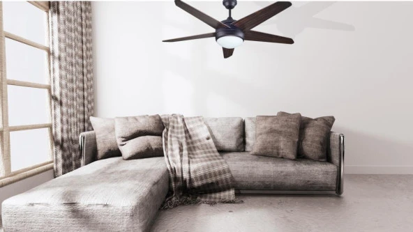 Kaşkar-Taflan F52204 Aydınlatmalı Uzaktan Kumandalı Tavan Vantilatörü - 3